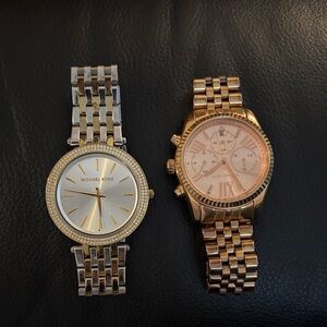 Two women’s Michael Kors watches